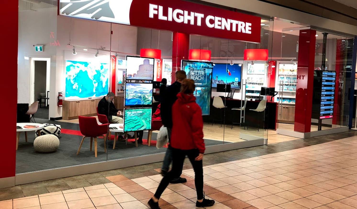 Flight Centre Storefront